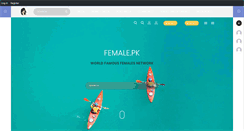 Desktop Screenshot of female.pk