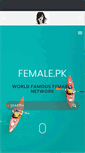 Mobile Screenshot of female.pk