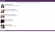 Tablet Screenshot of female.hr